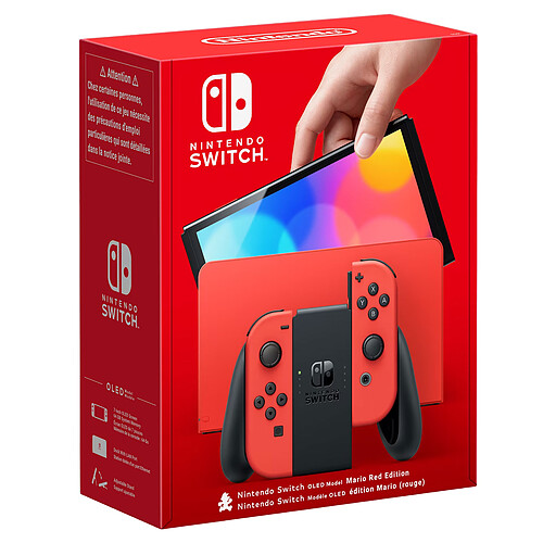 Nintendo Switch OLED (Edición Limitada Mario Rojo) - Imagen de 2