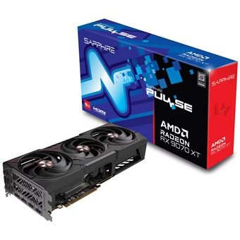 Tarjeta gráfica Sapphire PULSE AMD Radeon RX 9070 XT 16 GB GDDR6 FSR 4