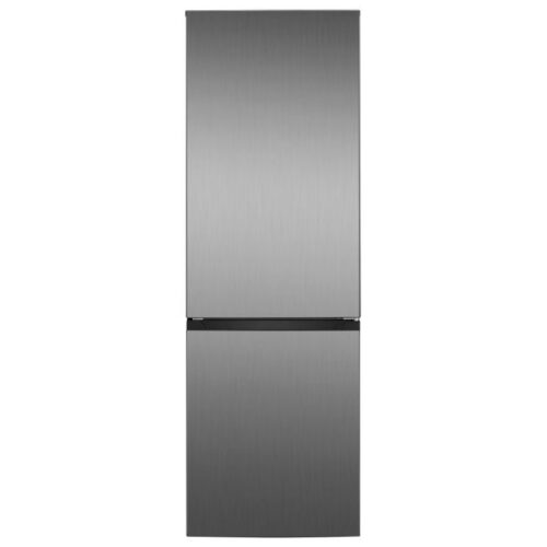 Refrigerador y congelador de acero inoxidable Bomann KG7357-Inox 315L