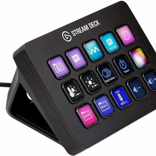Teclado Elgato Stream Deck negro