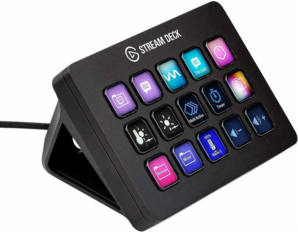 Teclado Elgato Stream Deck negro