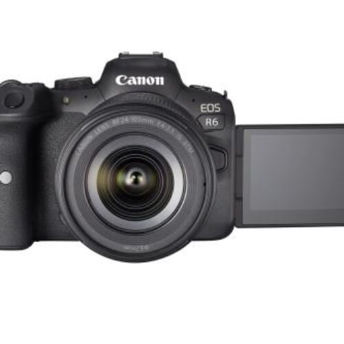 Cámara híbrida Canon EOS R6 + RF 24-105 mm f/4-7,1 IS STM negra