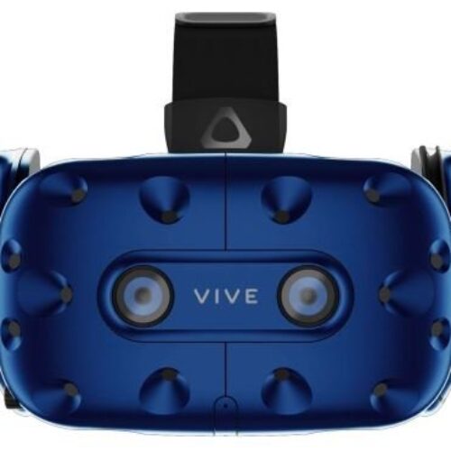 Auriculares de realidad virtual HTC Vive Pro azul y negro