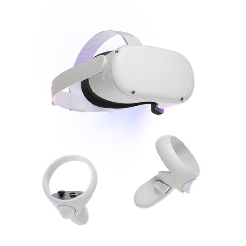 Gafas de realidad virtual Meta Quest 2 de 128 GB en color blanco