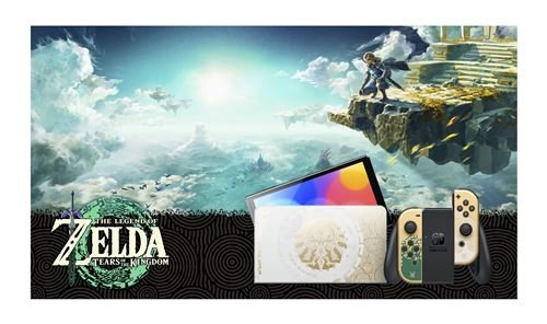 Modelo de consola Nintendo Switch edición OLED The Legend of Zelda: Tears of the Kingdom - Imagen de 3