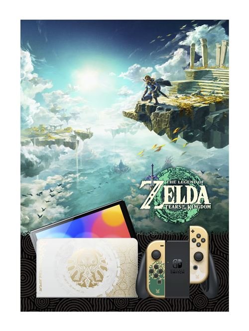 Modelo de consola Nintendo Switch edición OLED The Legend of Zelda: Tears of the Kingdom - Imagen de 4