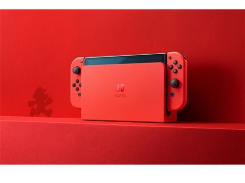 Consola Nintendo Switch modelo OLED Mario Red Edition