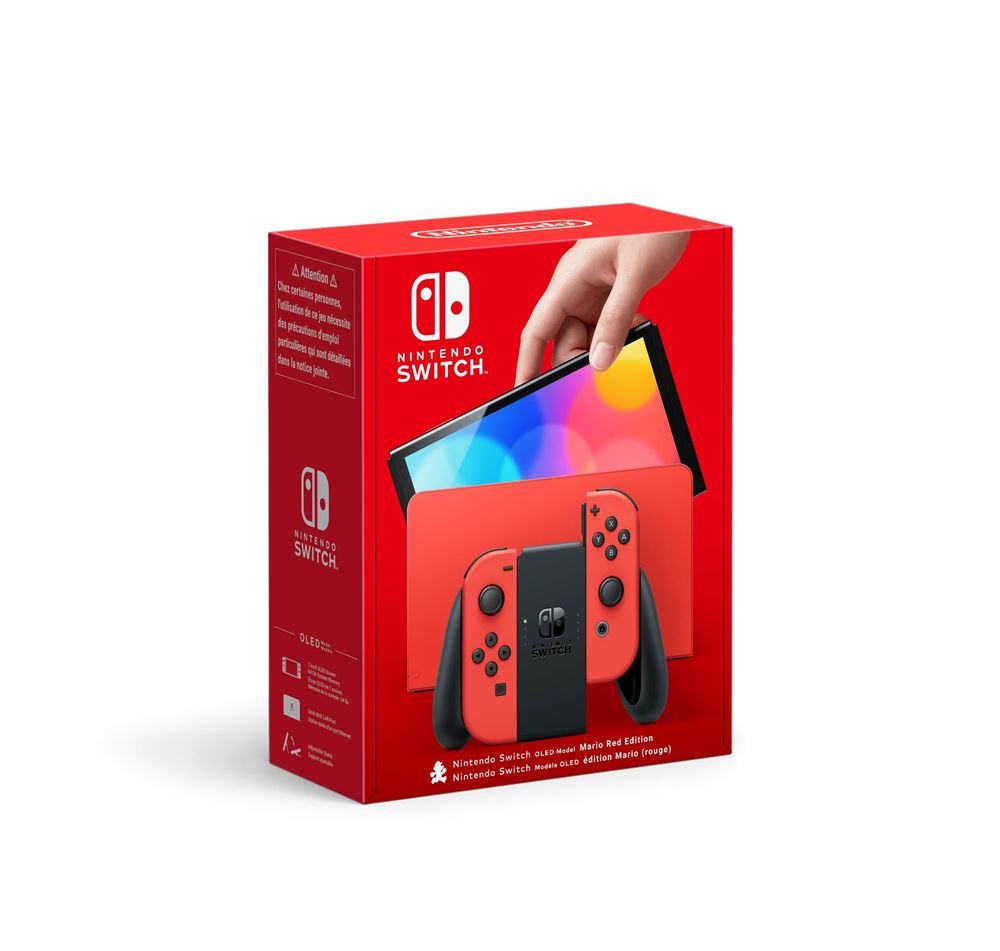 Consola Nintendo Switch modelo OLED Mario Red Edition - Imagen de 5
