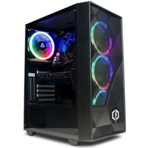 CyberPowerPC PC Gamer – AMD Ryzen 5 4500 – NVIDIA RTX 3050 – SSD de 500 GB – 16 GB de RAM – Windows 11, Wi-Fi