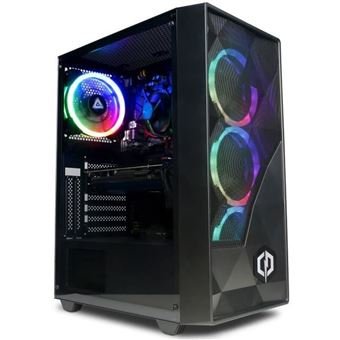 CyberPowerPC PC Gamer - AMD Ryzen 5 4500 - NVIDIA RTX 3050 - SSD de 500 GB - 16 GB de RAM - Windows 11, Wi-Fi