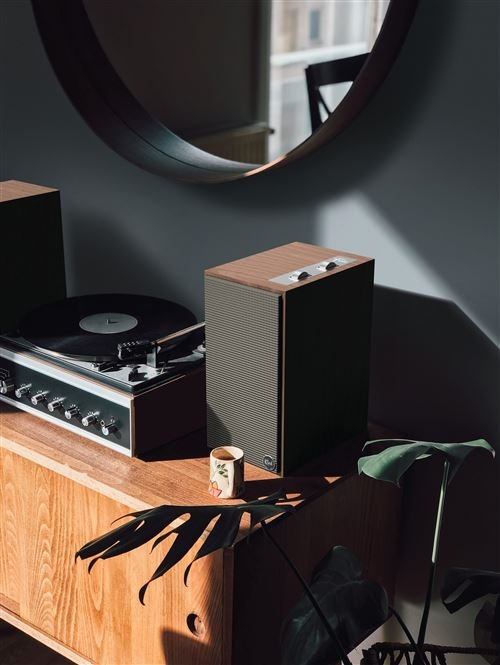 Altavoces activos HiFi Bluetooth Klipsch The Fives Walnut vendidos en pares - Imagen de 12