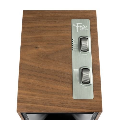 Altavoces activos HiFi Bluetooth Klipsch The Fives Walnut vendidos en pares - Imagen de 6
