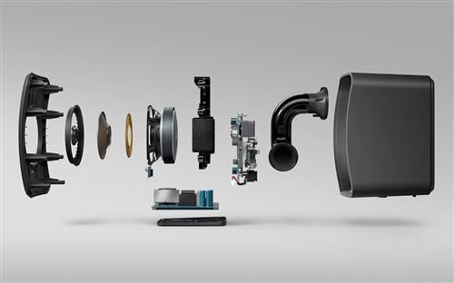 Altavoces Hi-Fi conectados KEF LSX 2 LT Pebble White, vendidos en pares - Imagen de 6