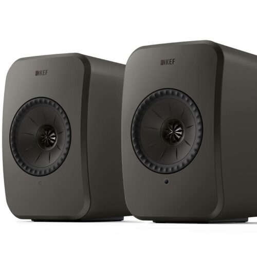 Altavoces Hi-Fi conectados KEF LSX 2 LT en gris grafito, vendidos en pares