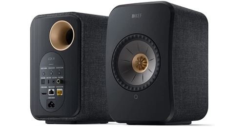 Altavoces Hi-Fi conectados KEF LSX 2 negros. Se venden por pares. - Imagen de 2