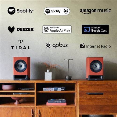 Altavoces Hi-Fi conectados Technics SC-CX700E-H Silky Gray vendidos en pares - Imagen de 6