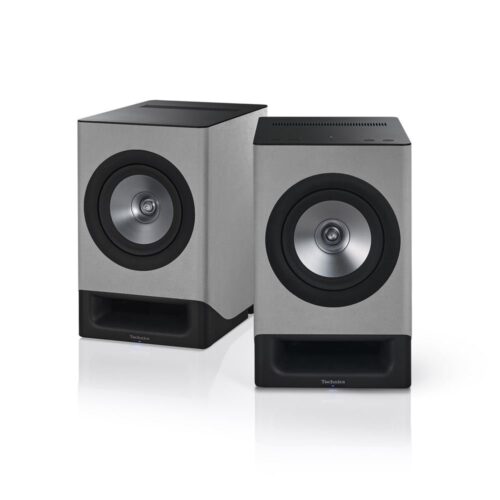 Altavoces Hi-Fi conectados Technics SC-CX700E-H Silky Gray vendidos en pares