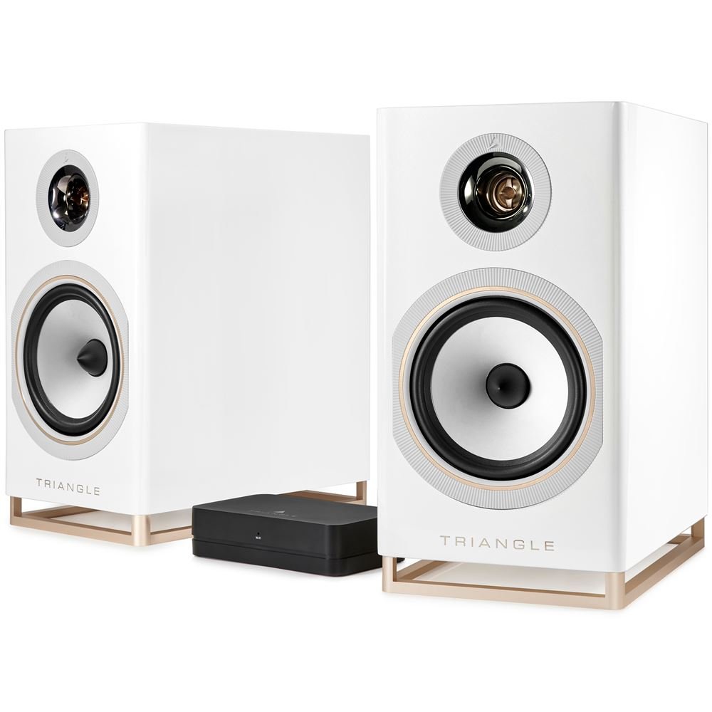 Altavoces conectados Hi-Fi Triangle Capella Space White. Se venden por pares. - Imagen de 3