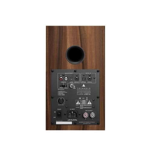 Altavoces Hi-Fi conectados Triangle Elara LN01A en color castaño. Se venden por pares. - Imagen de 5