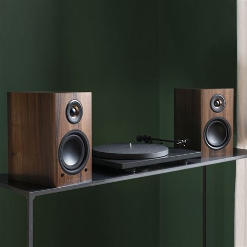 Altavoces Hi-Fi conectados Triangle Elara LN01A en color castaño. Se venden por pares. - Imagen de 7