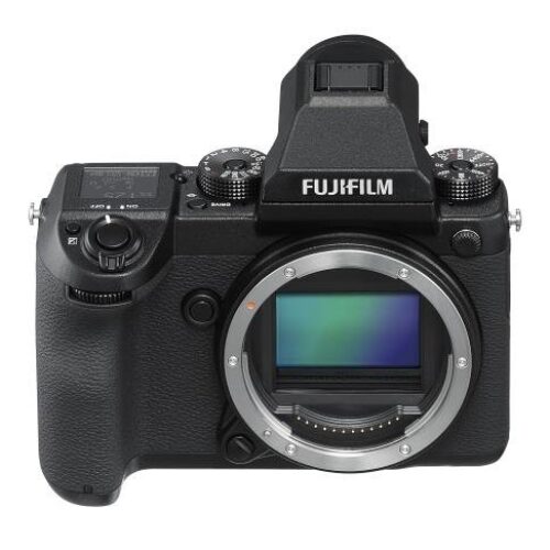 Cámara sin espejo de formato medio Fujifilm GFX 50S, solo cuerpo, color negro