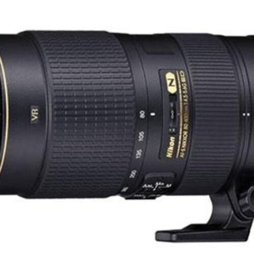 Objetivo Nikon AF-S FX Nikkor 80-400 mm f/4,5-5,6 G ED VR para cámaras réflex