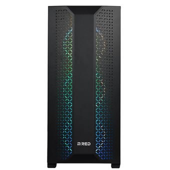 Mred CBT026-03 PC para juegos AMD Ryzen™ 7 16 GB RAM 1 TB SSD Nvidia GeForce RTX 4060 Negro - Imagen de 2