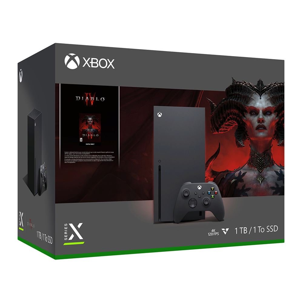 Pack de consola Xbox Series X negra + Diablo IV - Imagen de 9